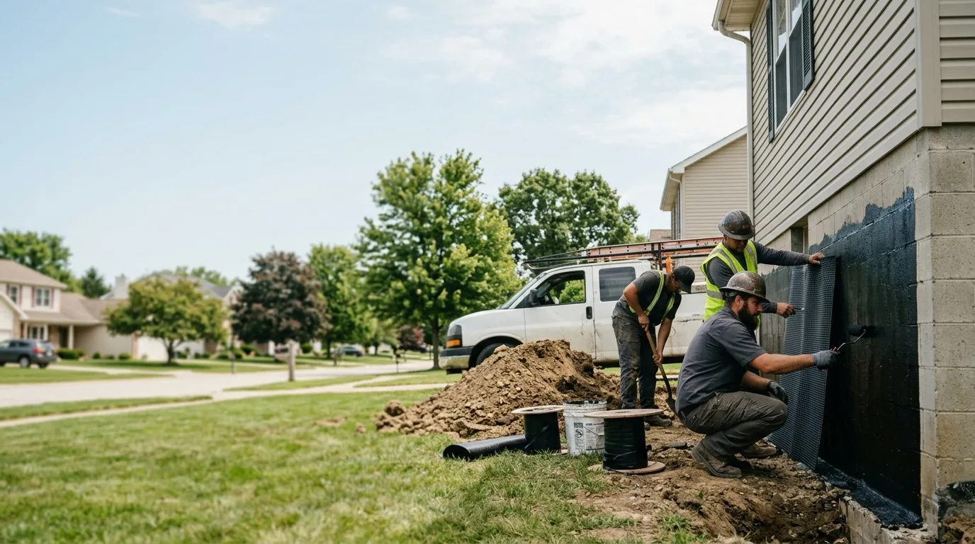 Basement Waterproofing in Damascus, OH near me